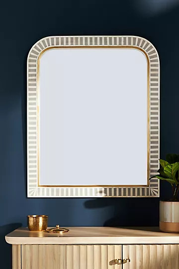 Waterfall Inlay Mirror | Anthropologie (UK)