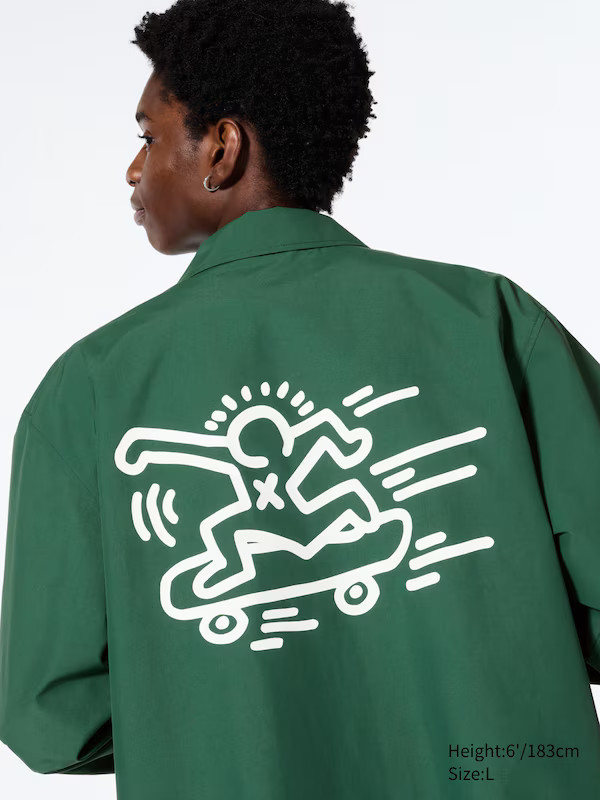 UT Graphic Coach Jacket (Keith Haring) | UNIQLO (UK)