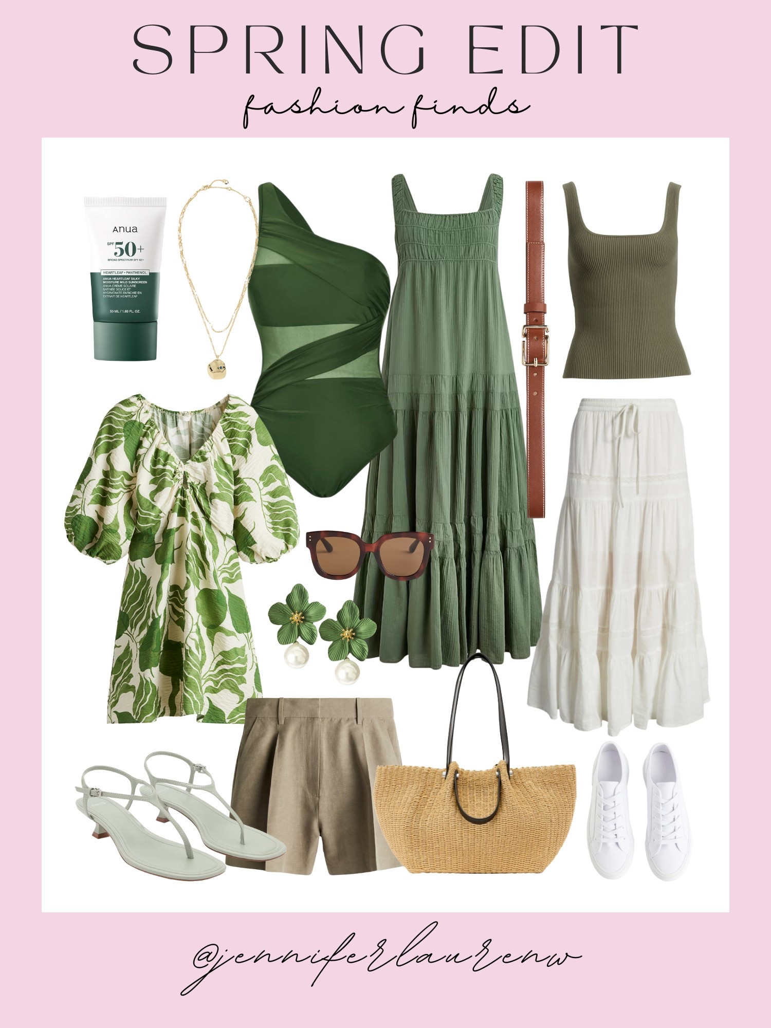 Green and white = the perfect fresh combo for spring! These finds are giving effortless style with a pop of chic—obsessed! Which one’s your fave? #SpringStyle #FreshFinds #GreenAndWhite #WardrobeStaples #EffortlessChic #StyleInspo



#LTKSwim #LTKStyleTip #LTKFindsUnder100