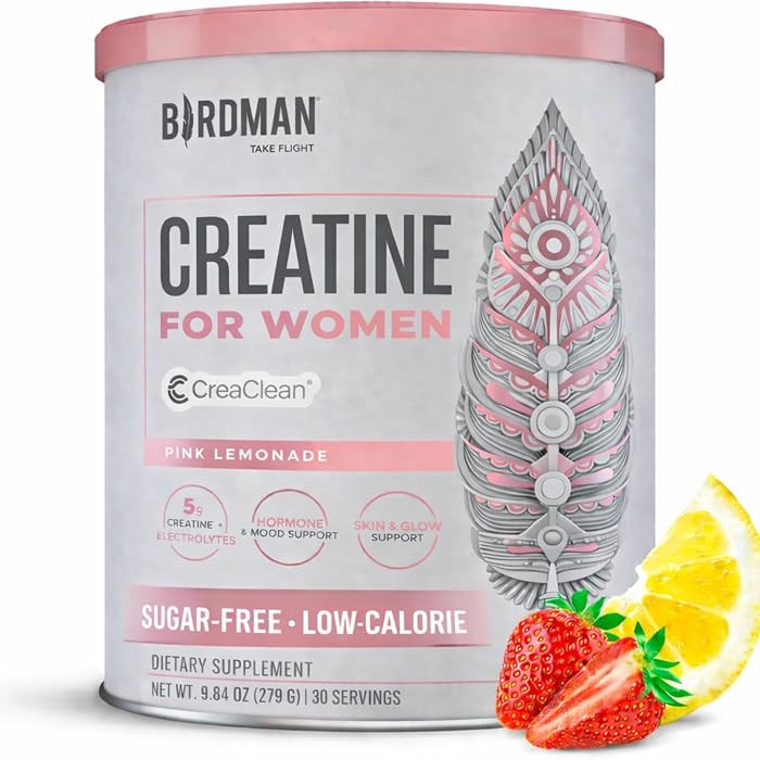 BIRDMAN Creatine for Women | Creatine Monohydrate Powder with Myo & D-Chiro Inositol, Hyaluronic ... | Amazon (US)