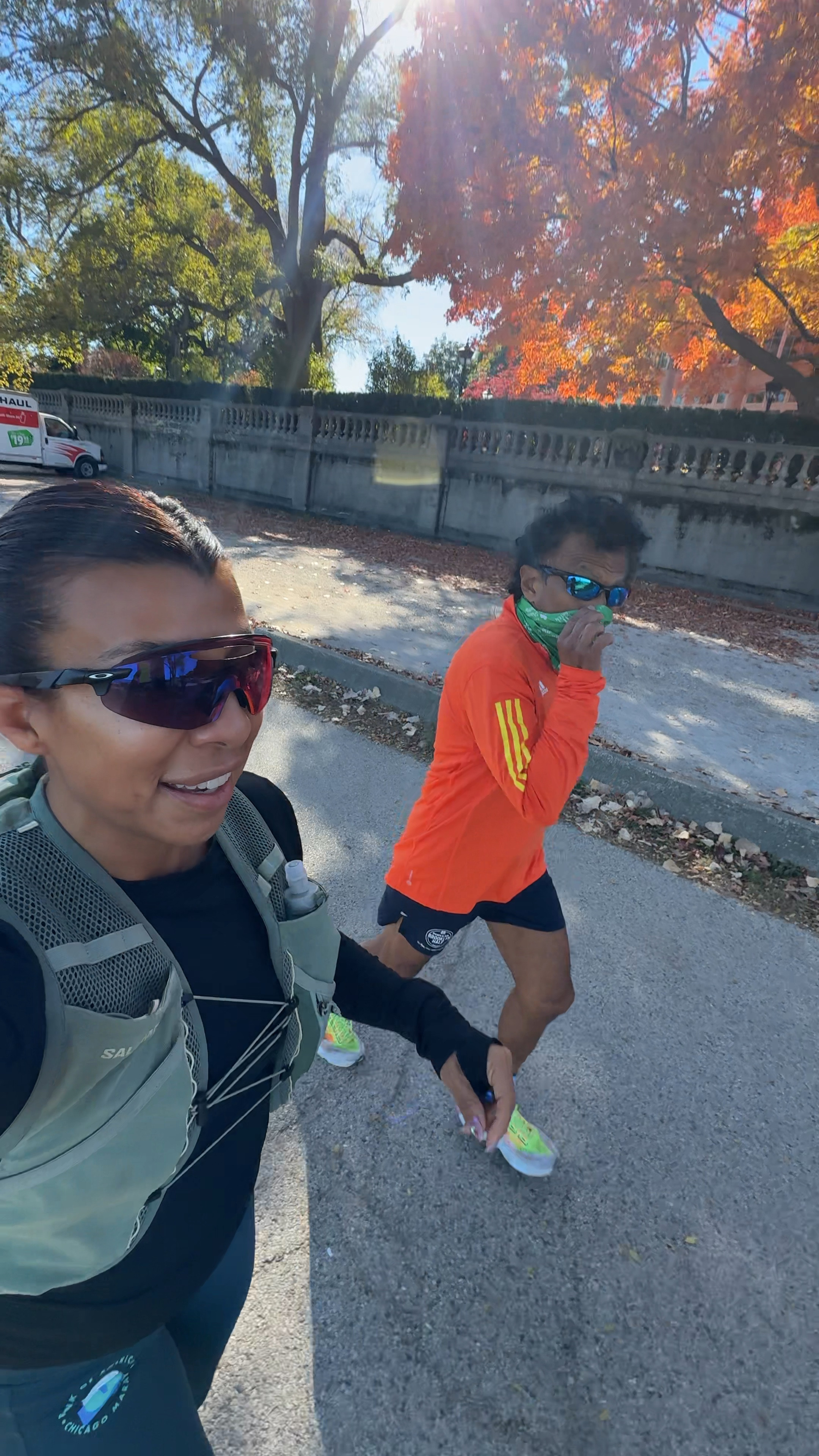 5 mile fall run with Papi Rojas 💞

#LTKFitness #LTKShoeCrush #LTKActive