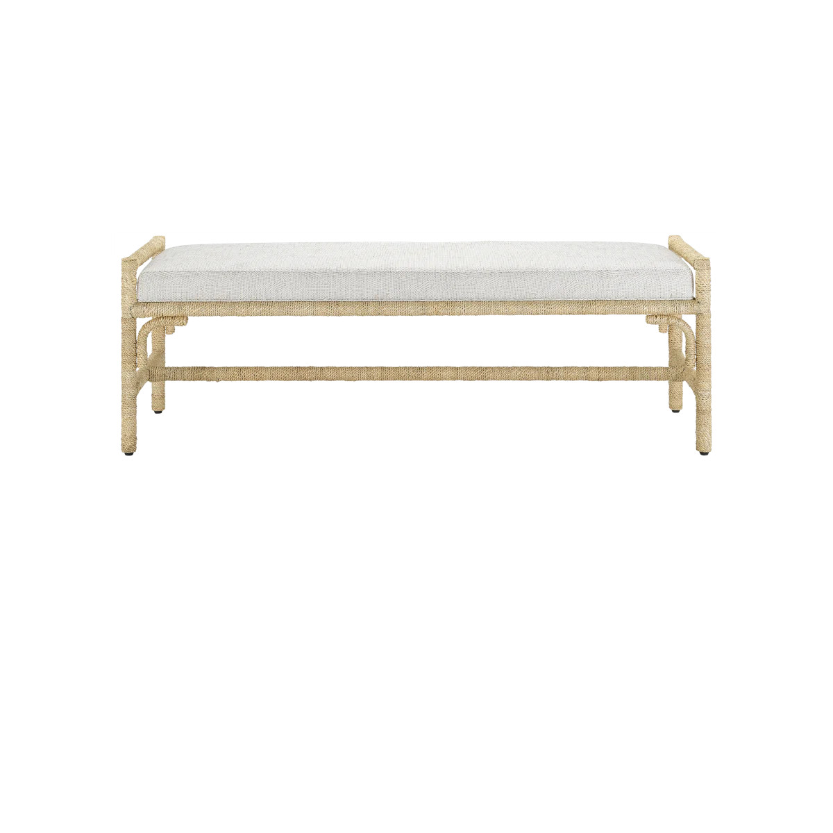 Currey & Company Olisa Upholstered Bench | Perigold | Perigold