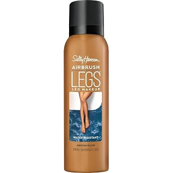 Sally Hansen Airbrush Legs, Leg Spray-On Makeup, Medium Glow 4.4 Oz | Amazon (US)