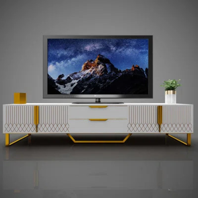 TV Console With Storage Cabinets | Wayfair North America