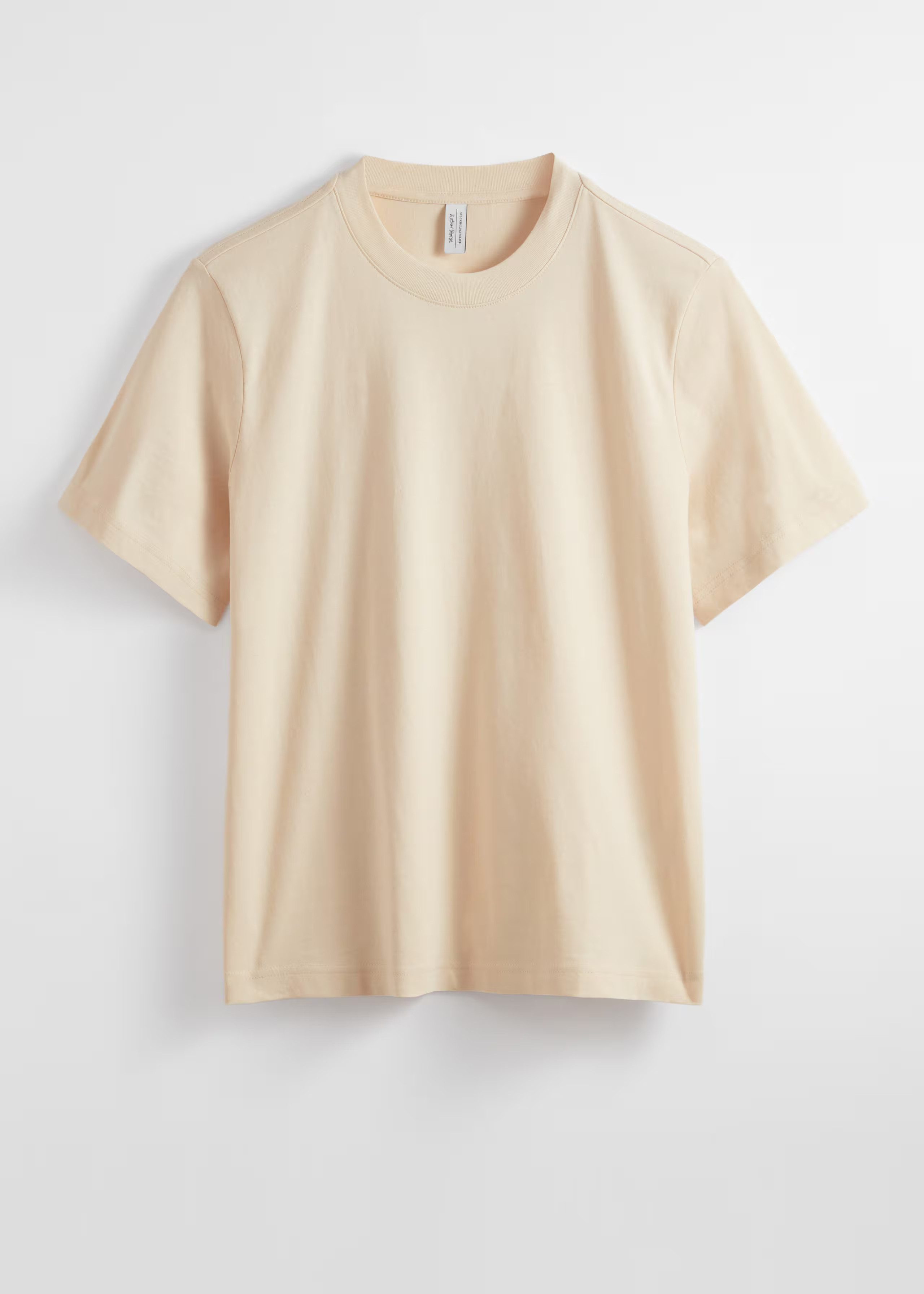 Crewneck T-Shirt - Beige - T-shirts - & Other Stories GB | & Other Stories UK