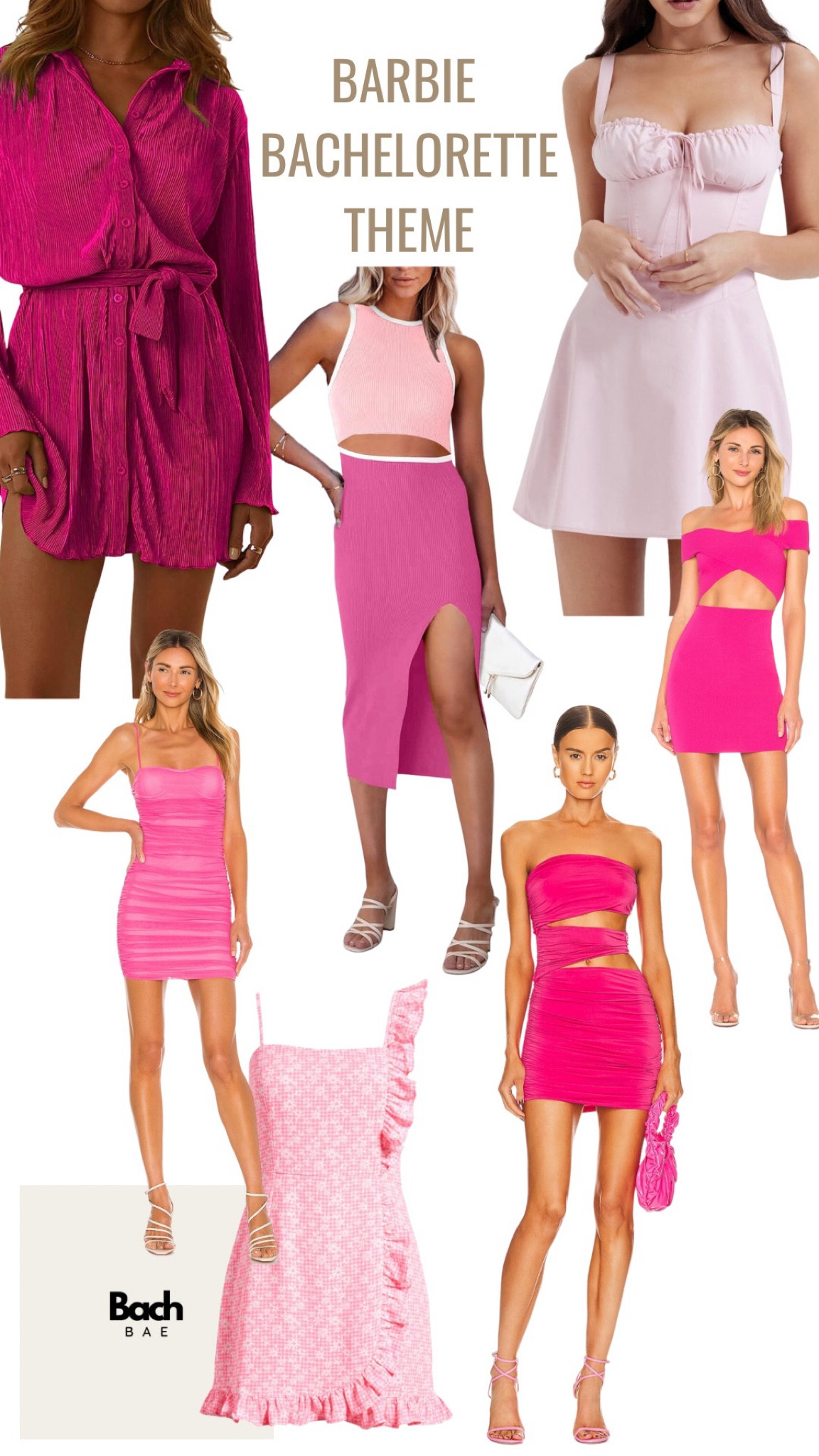 Barbie bachelorette theme inspo 💞🌸💗🌷🎀💘🩷

#LTKstyletip #LTKfindsunder100 #LTKwedding