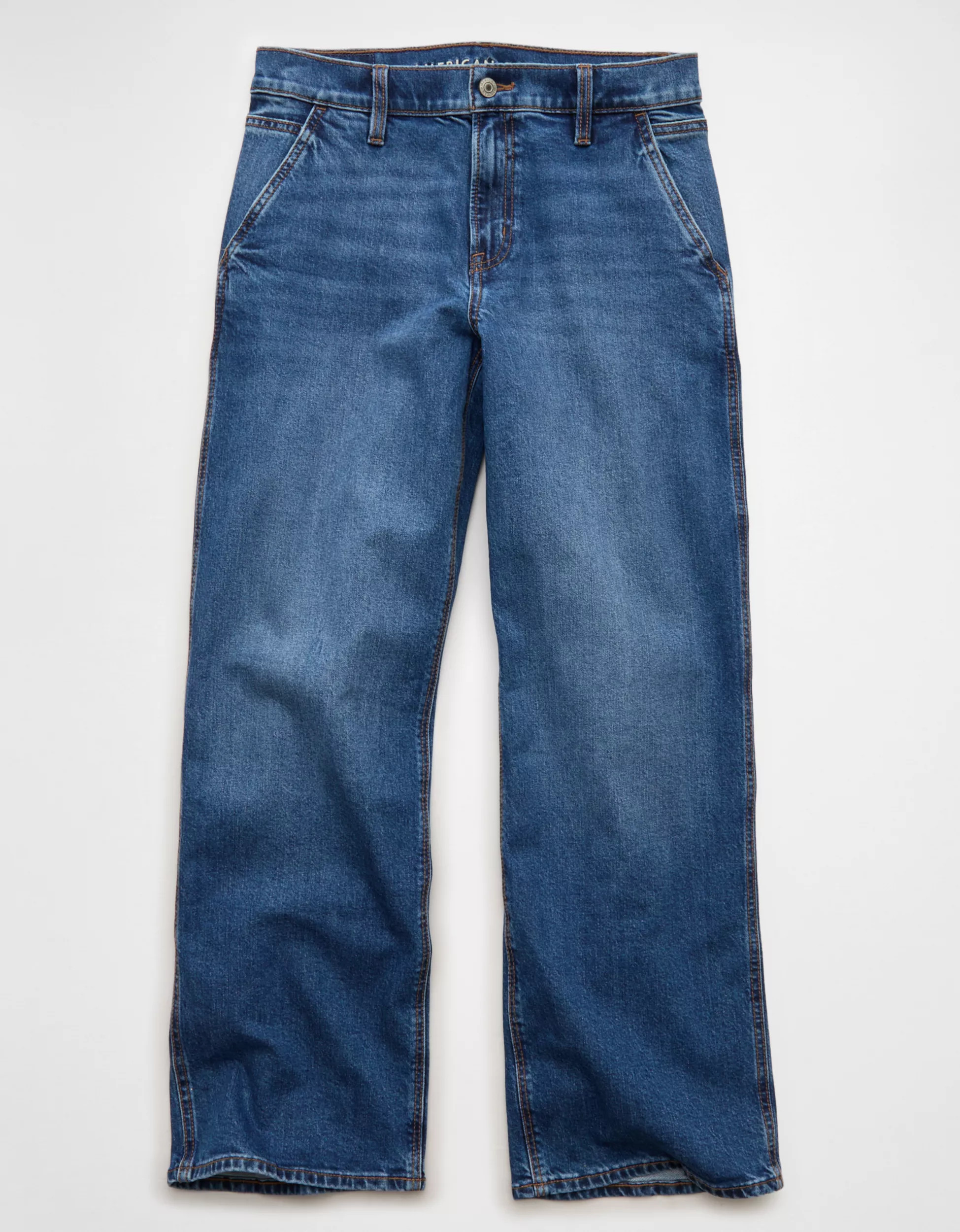 AE Stretch High-Waisted Stovepipe Jean | American Eagle Outfitters (US & CA)