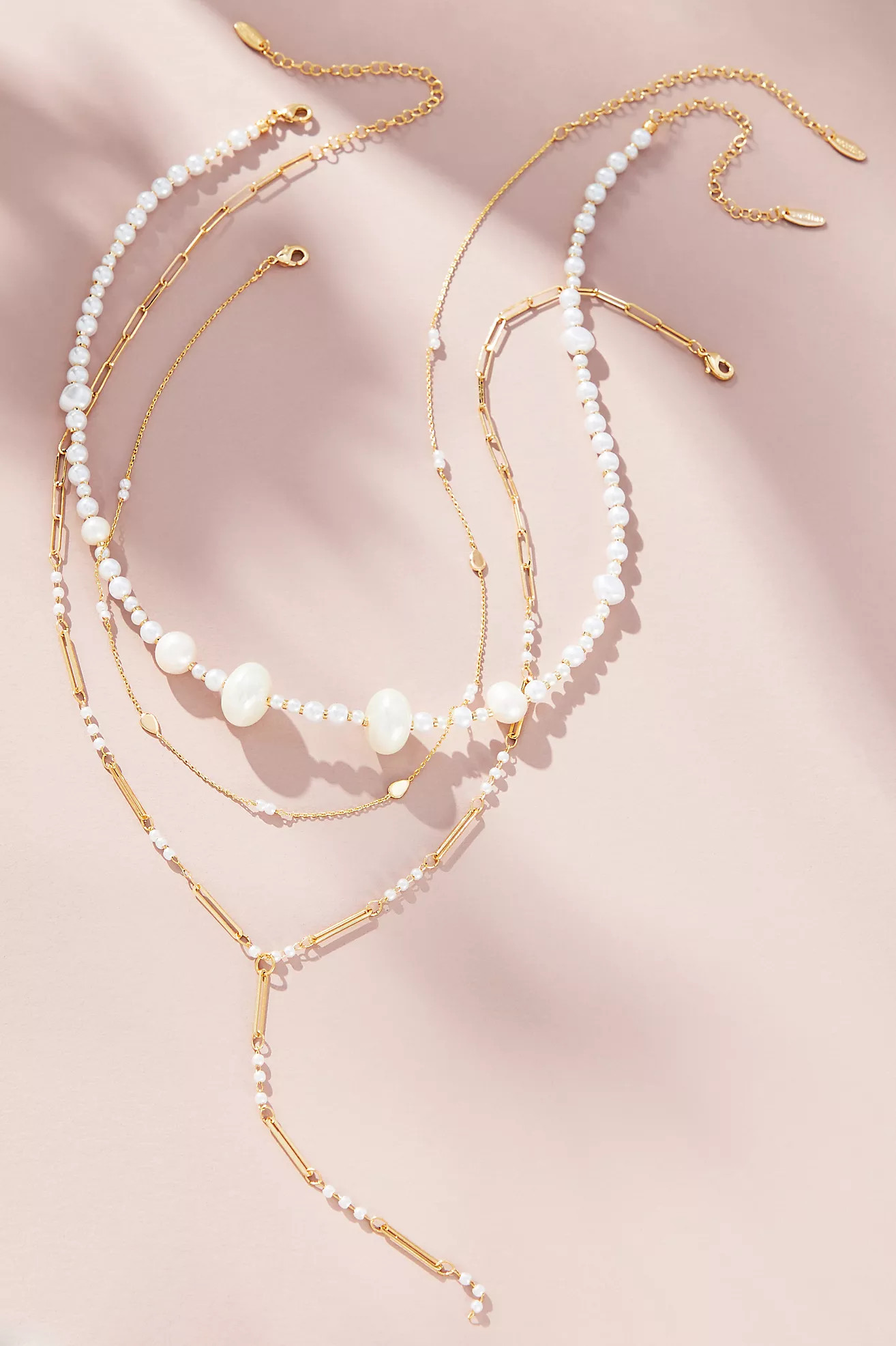 Camp Icon Beaded Necklaces, Set of 3 | Anthropologie (US)