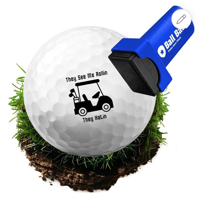 Golf ball stamp! They use this stamp on their golf ball so they know it’s their golf ball. 

#LTKHoliday #LTKGiftGuide