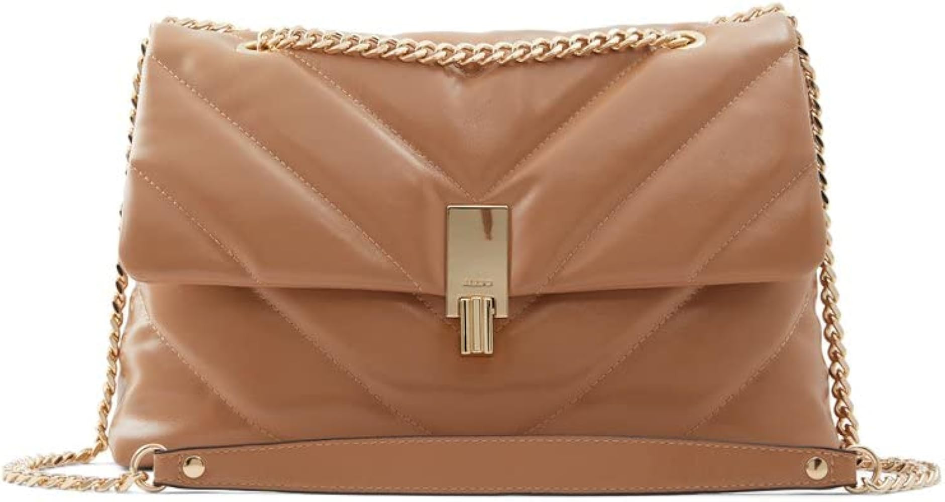 ALDO Women's Rhiladiaax Cross Body Bag, Light Brown | Amazon (US)