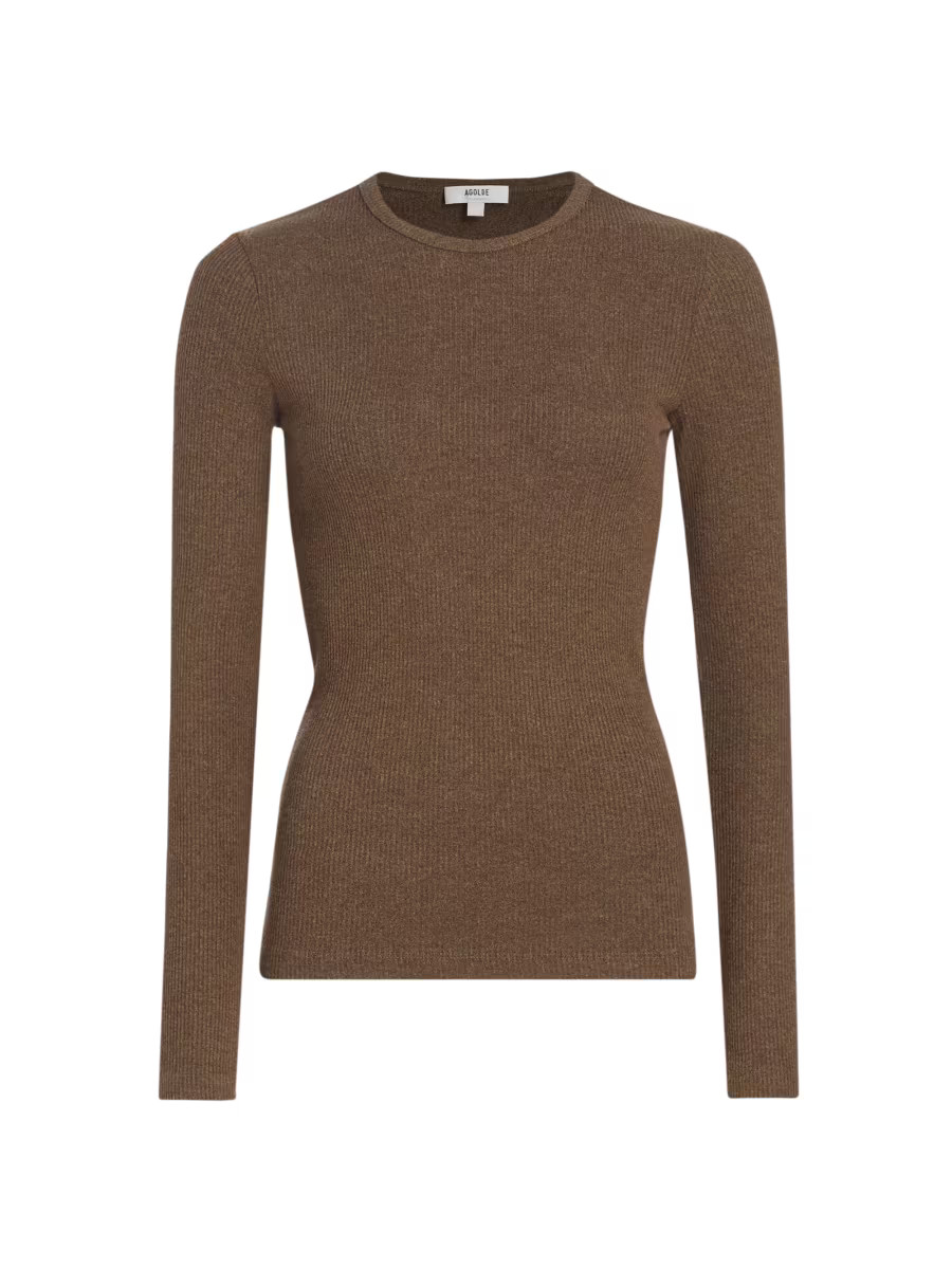 Delphi Slim Long-Sleeve T-Shirt | Saks Fifth Avenue