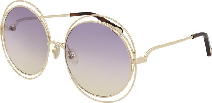 62mm Gradient Round Sunglasses | Nordstrom | Nordstrom