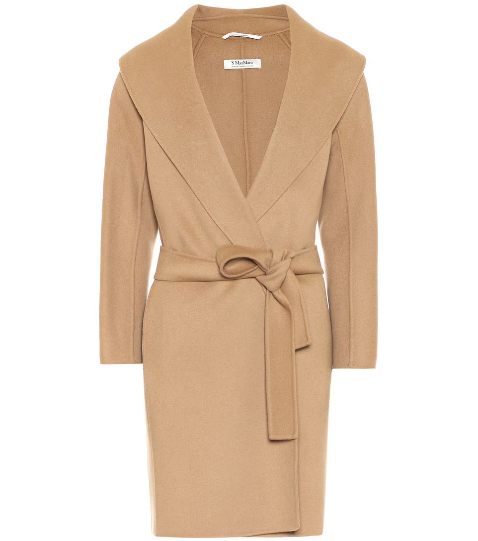 Messi belted virgin-wool coat | Mytheresa (UK)