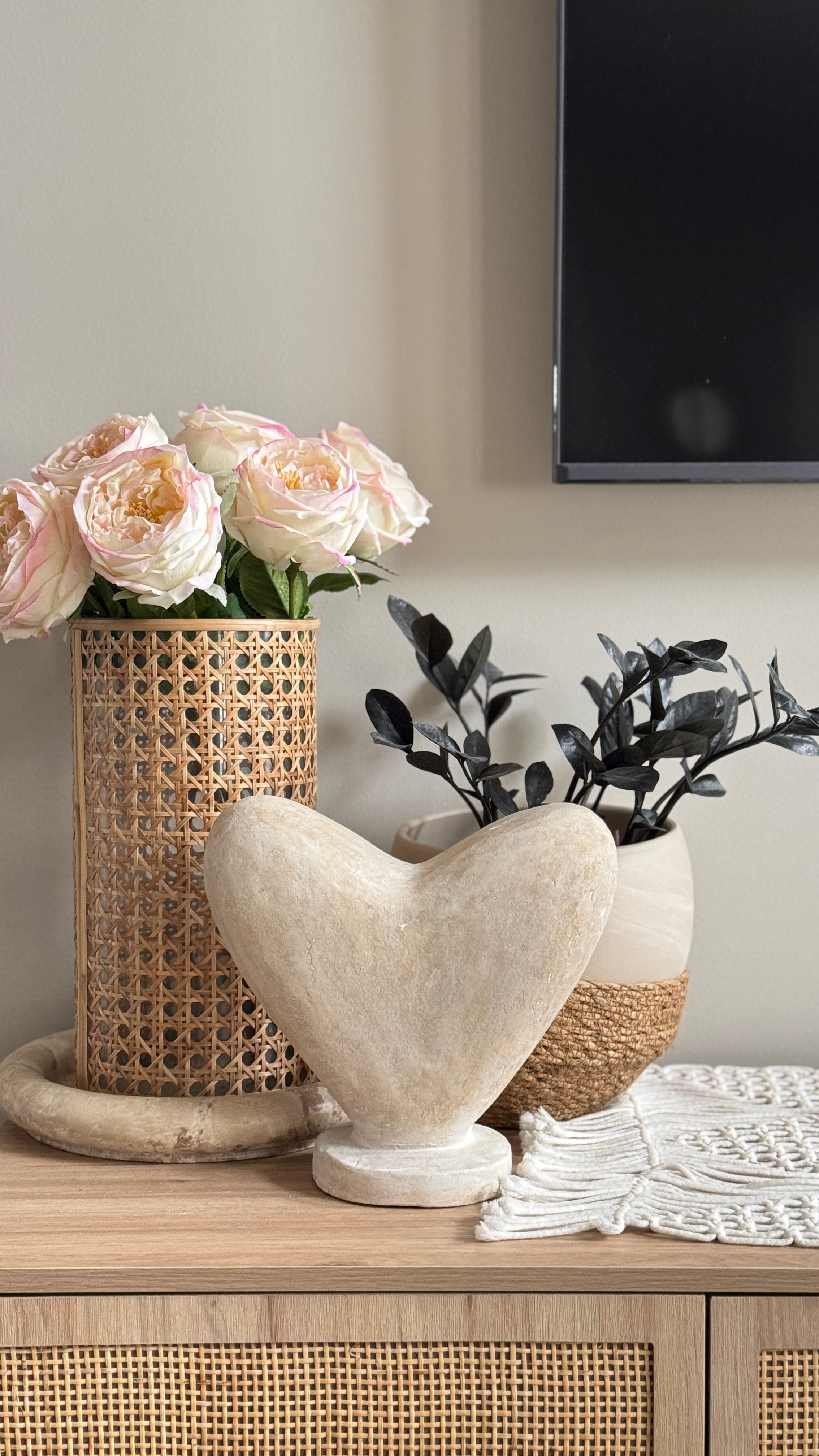The prettiest neutral minimalist details for Valentine’s transitioning to spring. 

Realistic Florals - Neutral Home - Valentines Decor - Spring Decor  - Modern Organic 

#LTKHome #LTKSeasonal #LTKWatchNow