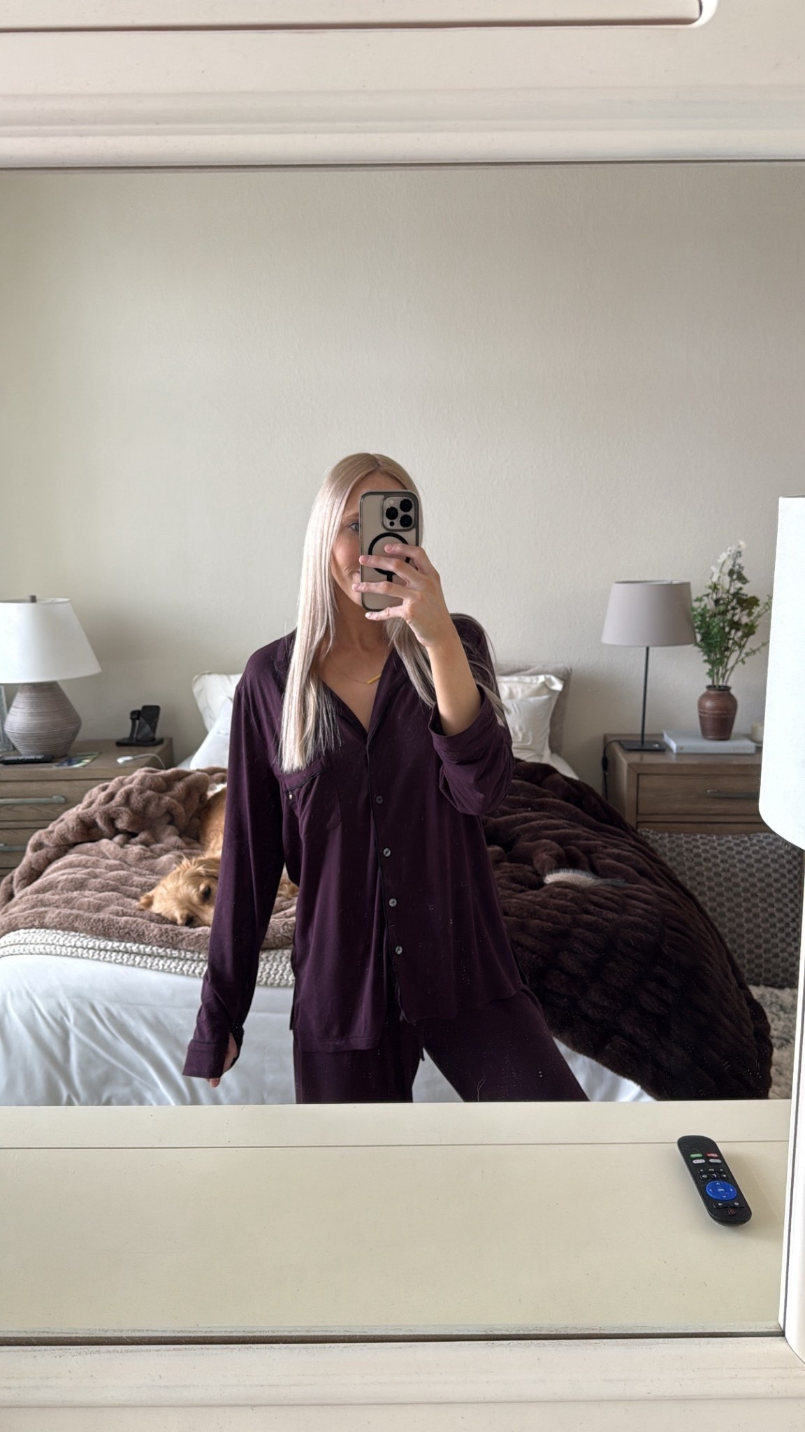 Victoria’s Secret pajamas!! ✨LOVE these purple long sleeve pajamas! I ordered a size small - one size up because I like them a little bigger.

There are drawstrings at the waist, pockets and the length is perfect! I’ll link my favorite soft pajamas below too!

Modal pajamas, cozy pajama sets, Victorias Secret pajamas, soft pajamas, long sleeve pajamas

#LTKgrwm #LTKSeasonal #LTKmorningroutine