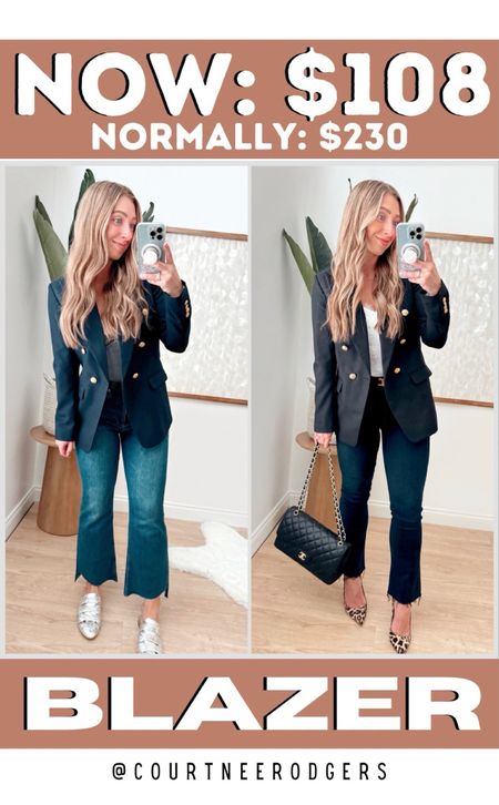 Banana Republic Blazer over 50% off!! 

•Blazer: TTS (size 2)—doesn’t stretch so depending on how you much you want to layer, you may want to size up! ➡️ Add to cart to get for $108 (normally: $230)
•Mother Denim: TTS, size 2/26


Blazer, banana republic, holiday style, closet staple, date night outfits 


#LTKGiftGuide #LTKsalealert #LTKfindsunder100