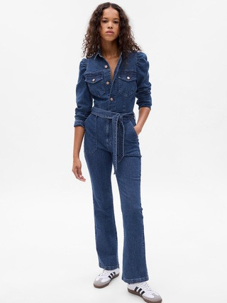 Western Denim Jumpsuit with Washwell | Gap (US)