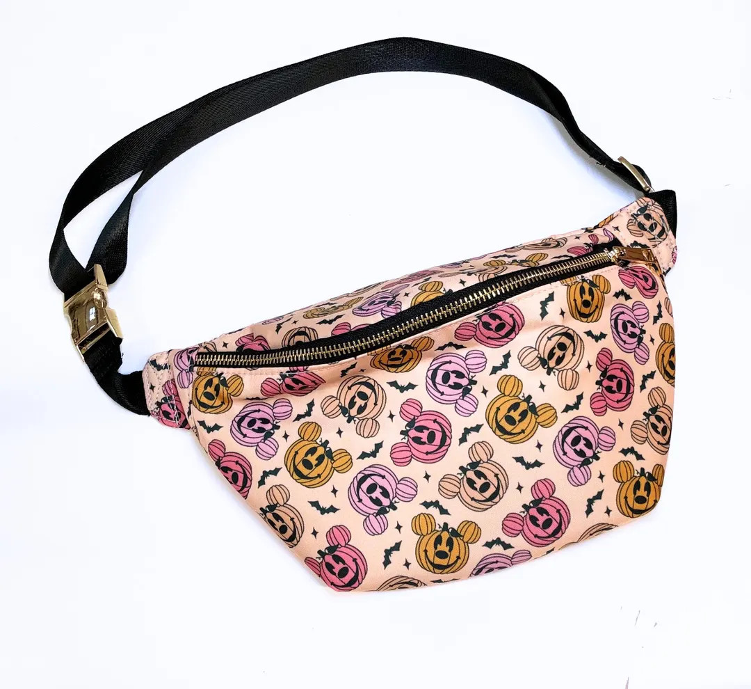Pumpkin Mouse Fanny Pack / Cross Body / Belt Bag / Halloween / Disney - Etsy | Etsy (US)