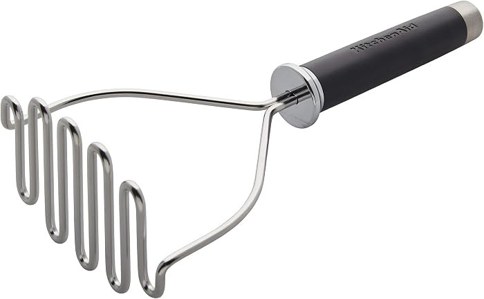 KitchenAid Gourmet Stainless Steel Wire Masher, 10.24-Inch, Black | Amazon (US)