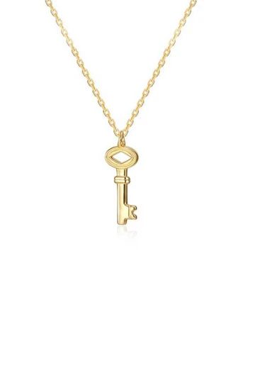 Golden Key Pendant | The Styled Collection