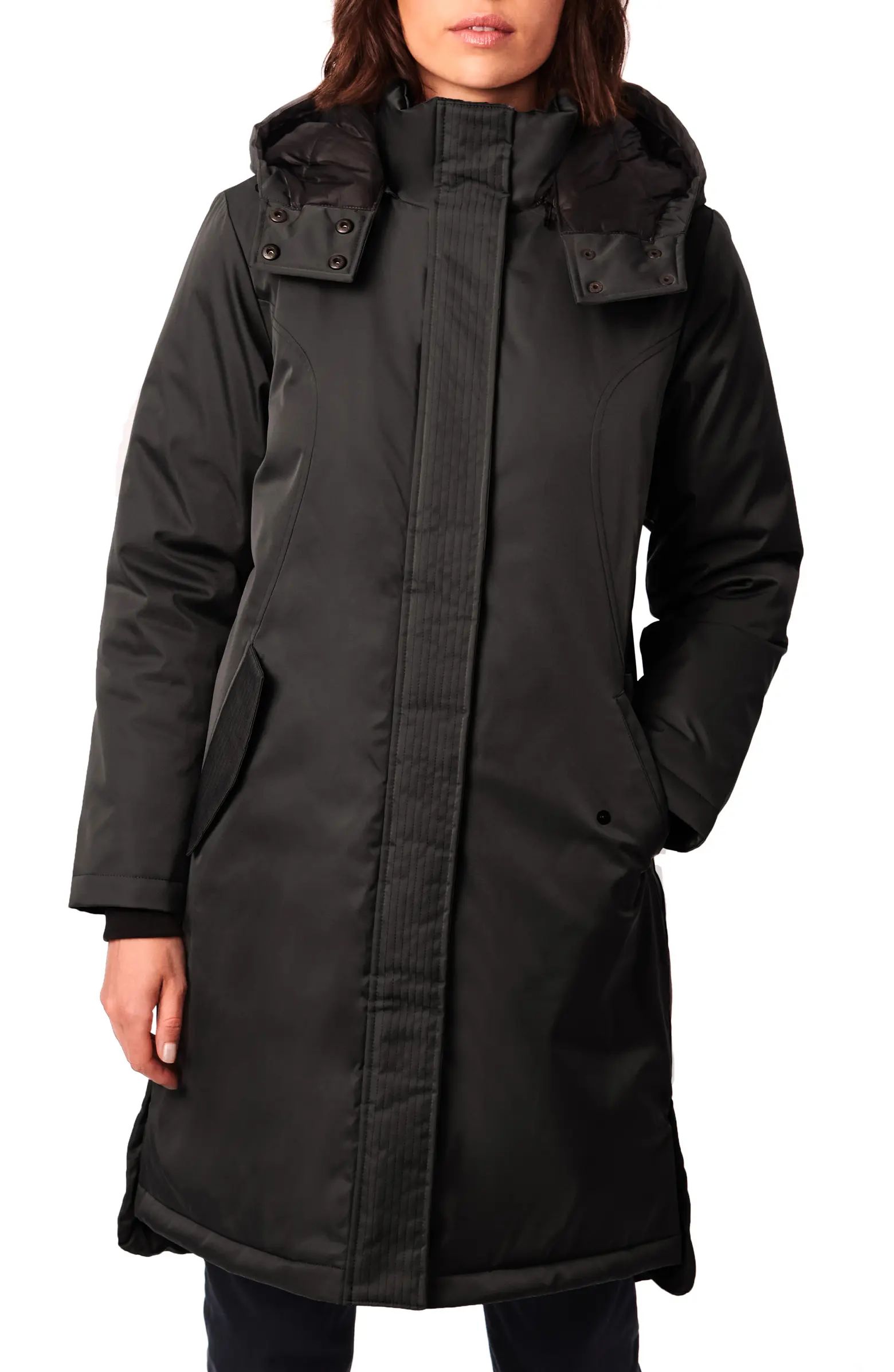 Bernardo Micro Breathable Water Resistant Recycled Polyester Raincoat | Nordstrom | Nordstrom