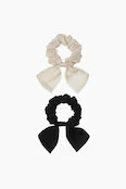 2-pack silk scrunchies | H&M (UK, MY, IN, SG, PH, TW, HK)