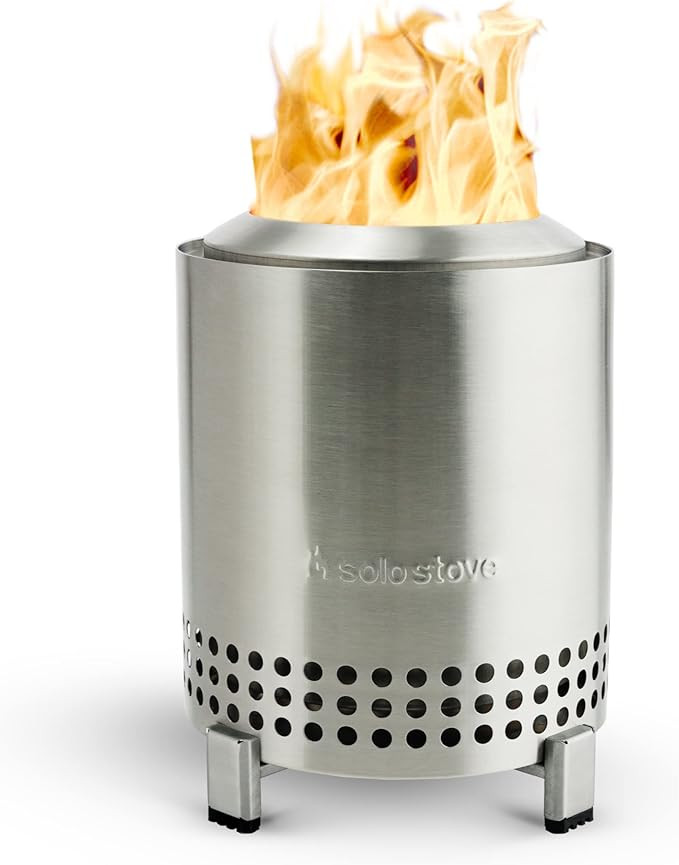 Solo Stove Mesa Tabletop Fire Pit with Stand | Low Smoke Outdoor Mini Fire for Urban & Suburbs | ... | Amazon (US)