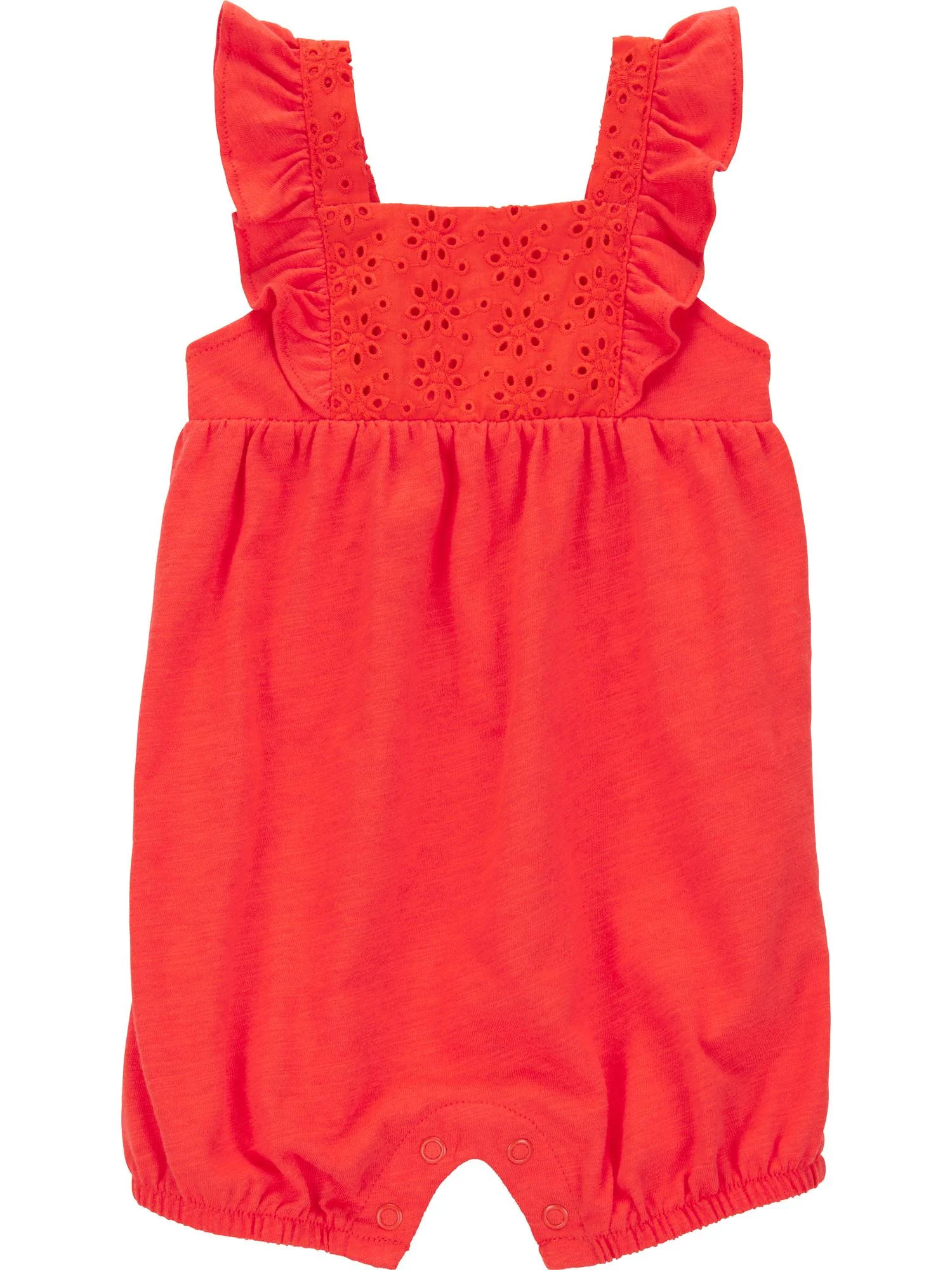 Carter's Child of Mine Baby Girl Romper, One-Piece, Sizes 0/3-24 Months | Walmart (US)