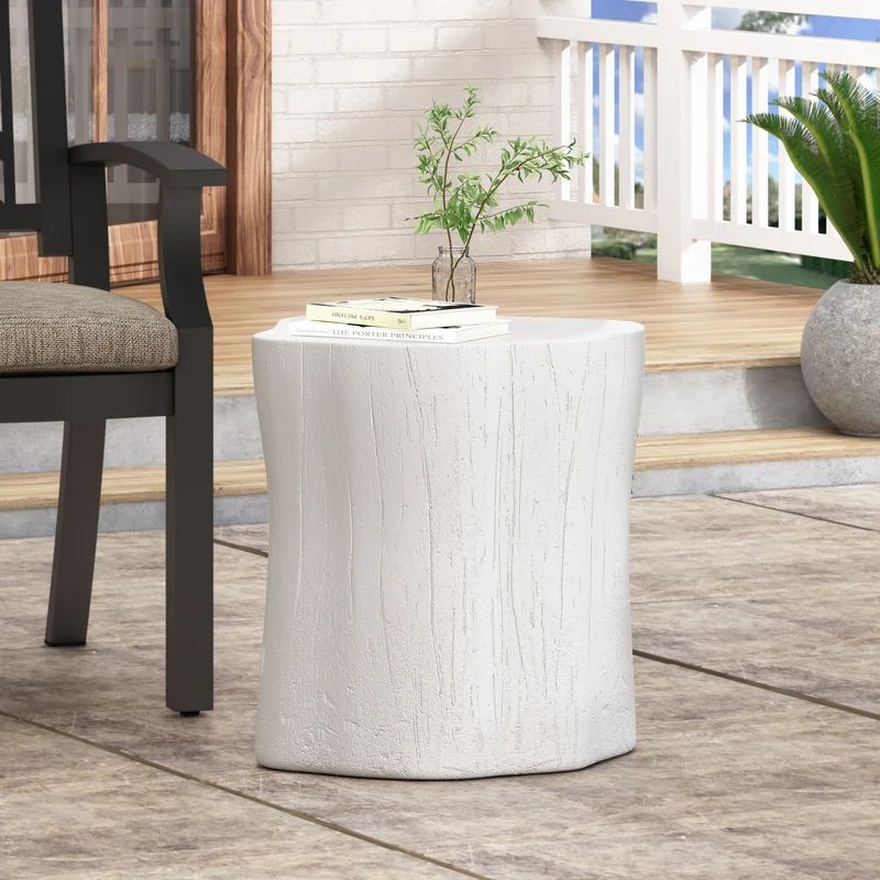 Jardin Lightweight Concrete Side Table | Wayfair North America