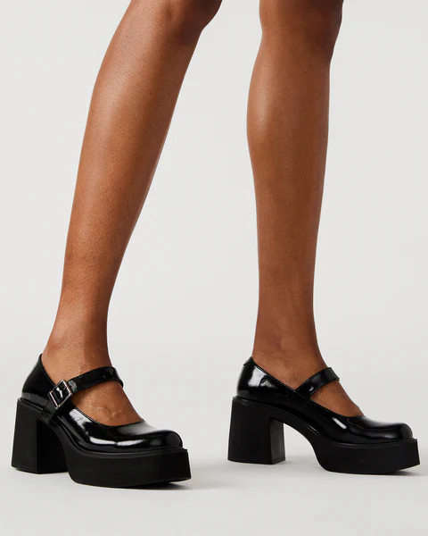TRISH BLACK PATENT | Steve Madden (US)