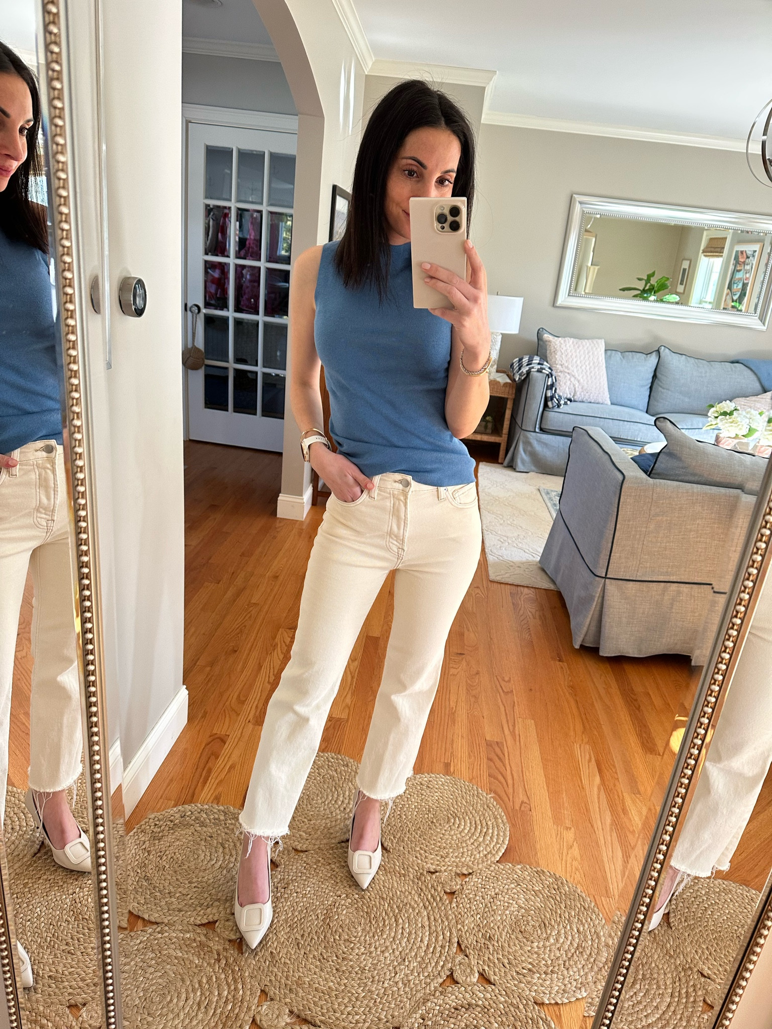 Xxs in top
Size 4 in jeans


#LTKunder50 #LTKFind #LTKsalealert