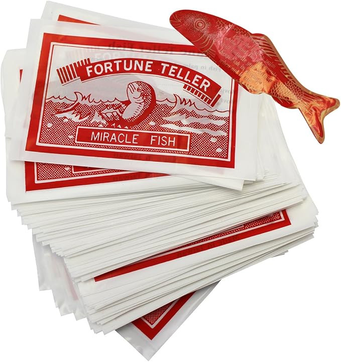 Funny Party Hats Fortune Teller Miracle Fish -144 Fortune Telling Fish | Amazon (US)