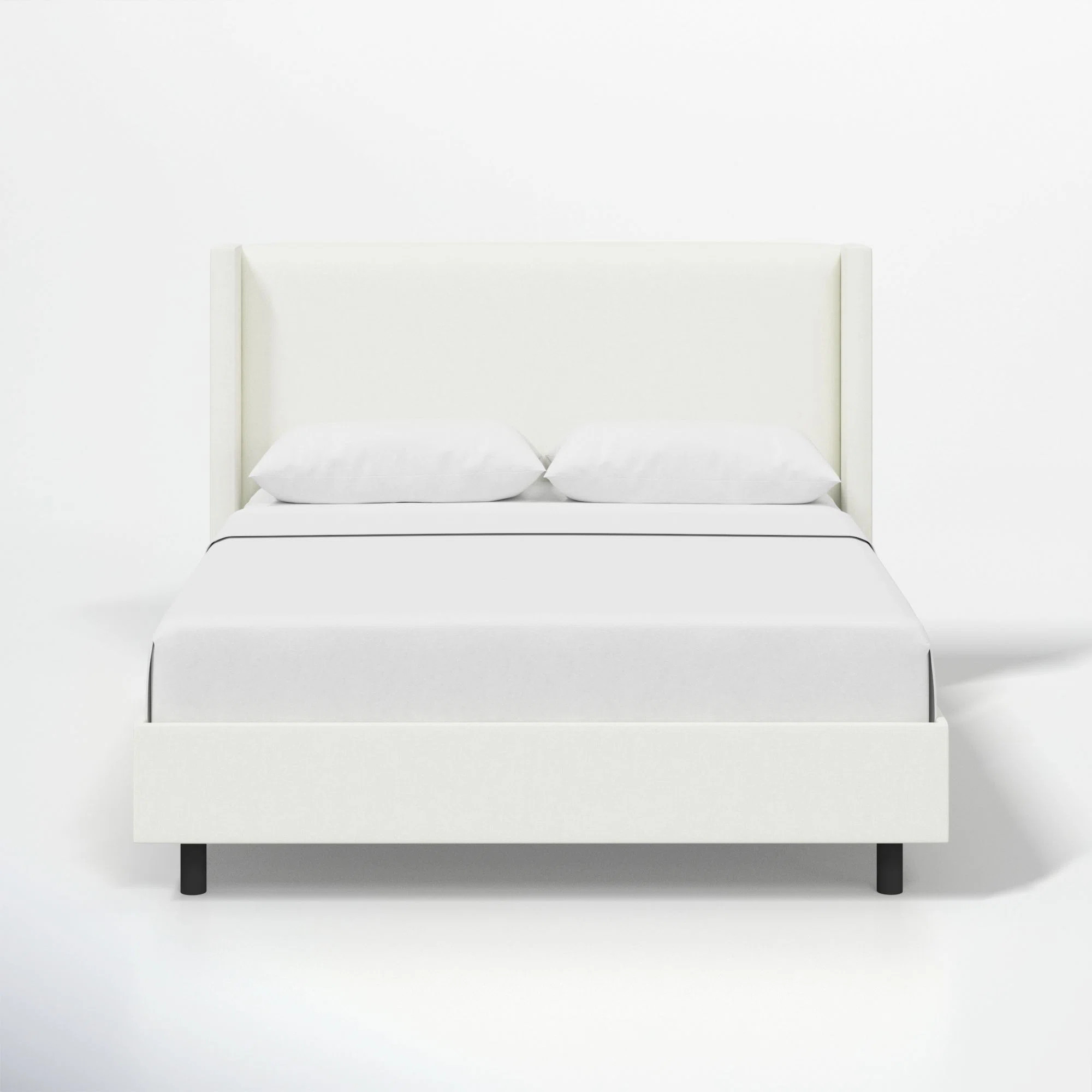 Hanson Upholstered Wingback Platform Bed | Wayfair North America