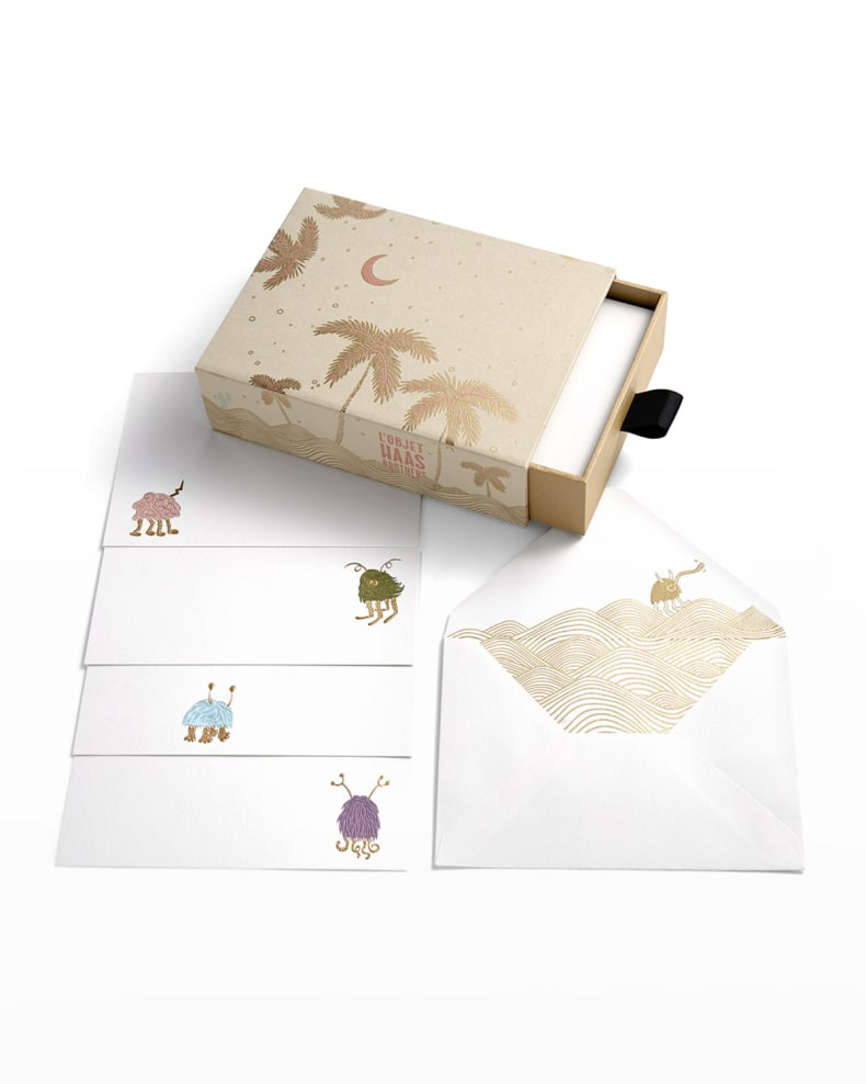 L'Objet Haas Stationery Box Set of 12 | Neiman Marcus