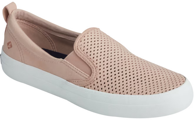 Women's Crest Twin Gore Perforated Slip On Sneakers, Created for Macy's | Macy's