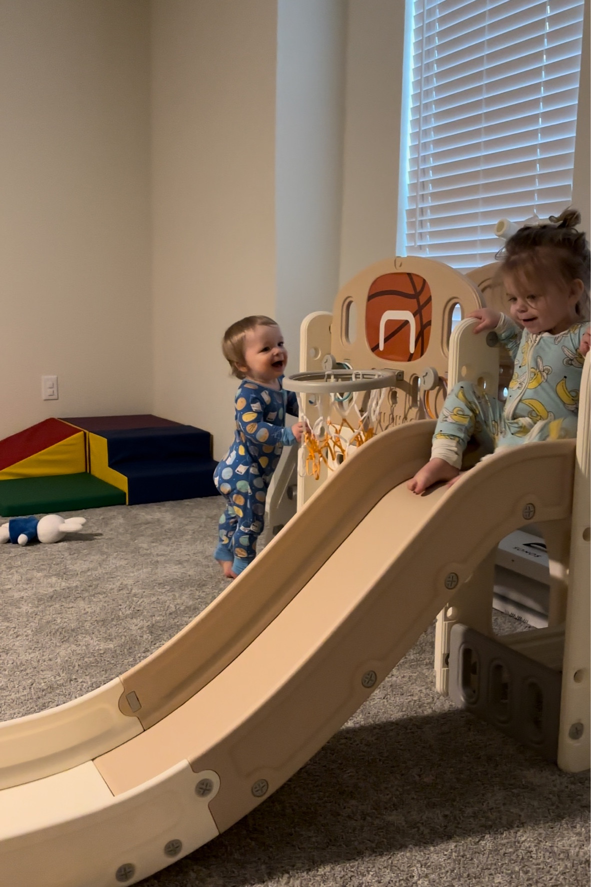 These two love this slide 🥹

#LTKsalealert #LTKfamily #LTKkids
