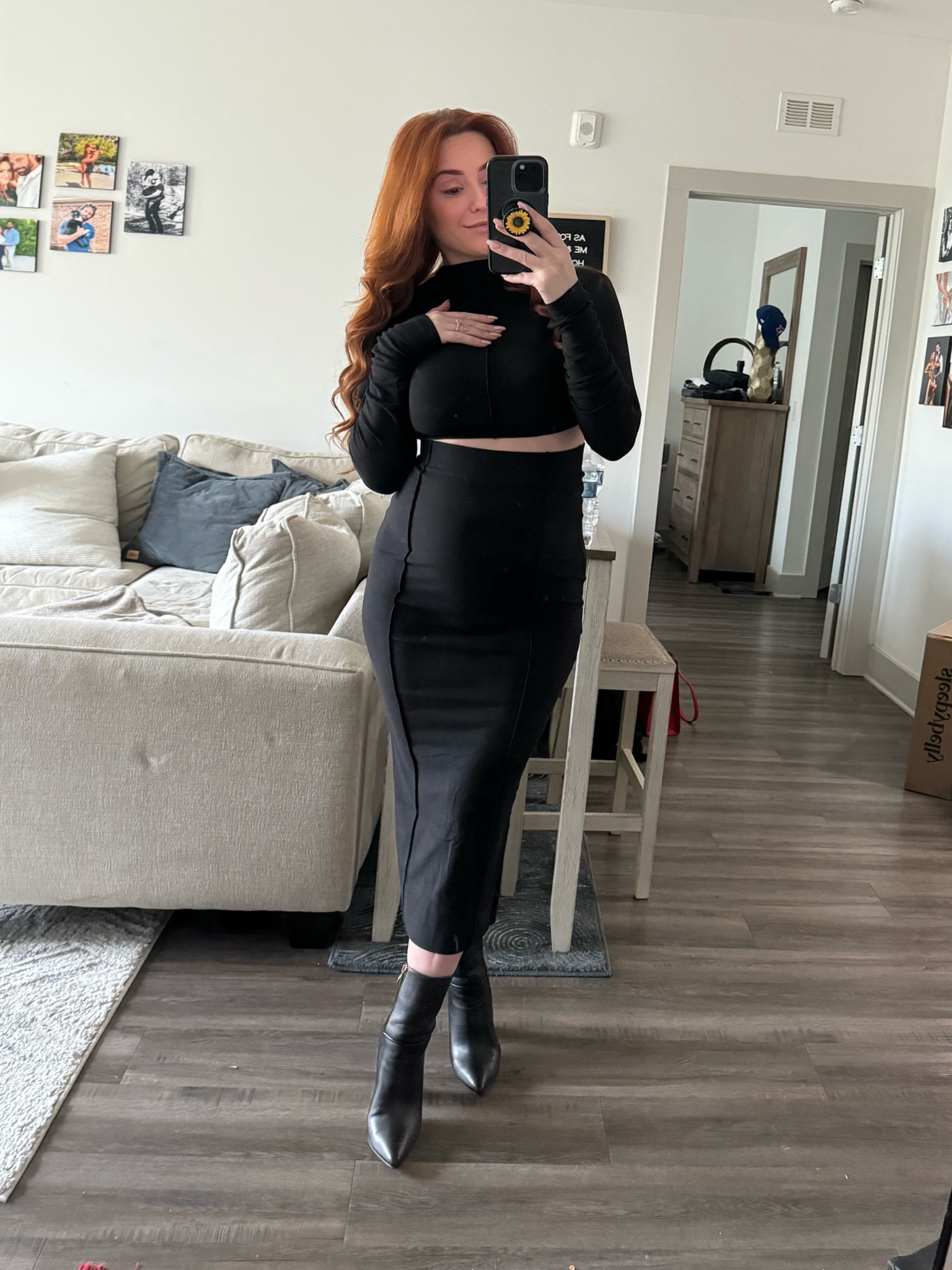 Feels like suede but isn’t. Super soft and warm. So classy.

#LTKBaby #LTKBump