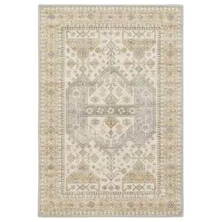 Harmony Sand 2 ft. x 3 ft. Indoor Machine Washable Scatter Rug | The Home Depot