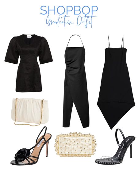 Check out these sleek grad looks from Shopbop! Black dresses and heels for the win! ##GraduationOutfit #Shopbop #Graduation #GraduationDresses #GraduationShoes #GraduationBags #BlackDress #Heels



#LTKshoecrush #LTKitbag #LTKstyletip