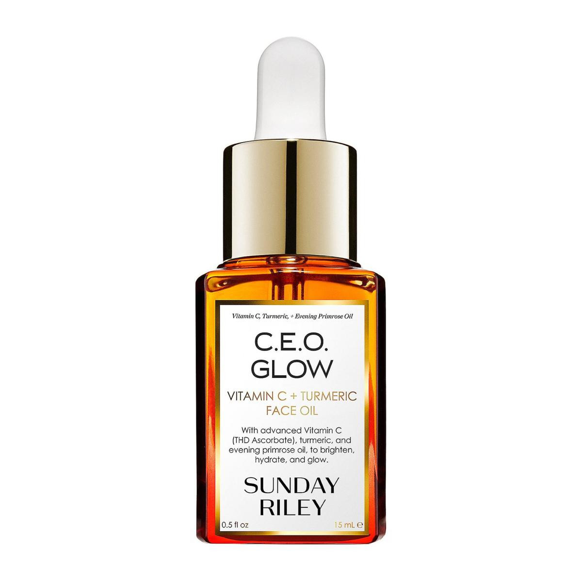 Sunday Riley CEO Glow Vitamin C Plus Turmeric Face Oil 15ml/0.5 fl oz - 20791220 | HSN | HSN