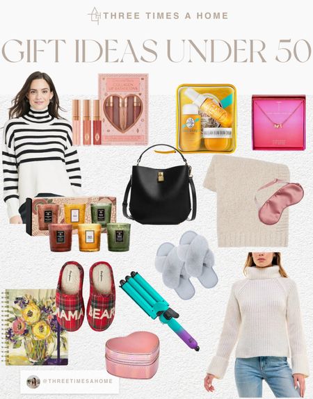 Gift ideas under $50 for her 

#LTKbeauty #LTKGiftGuide #LTKHoliday