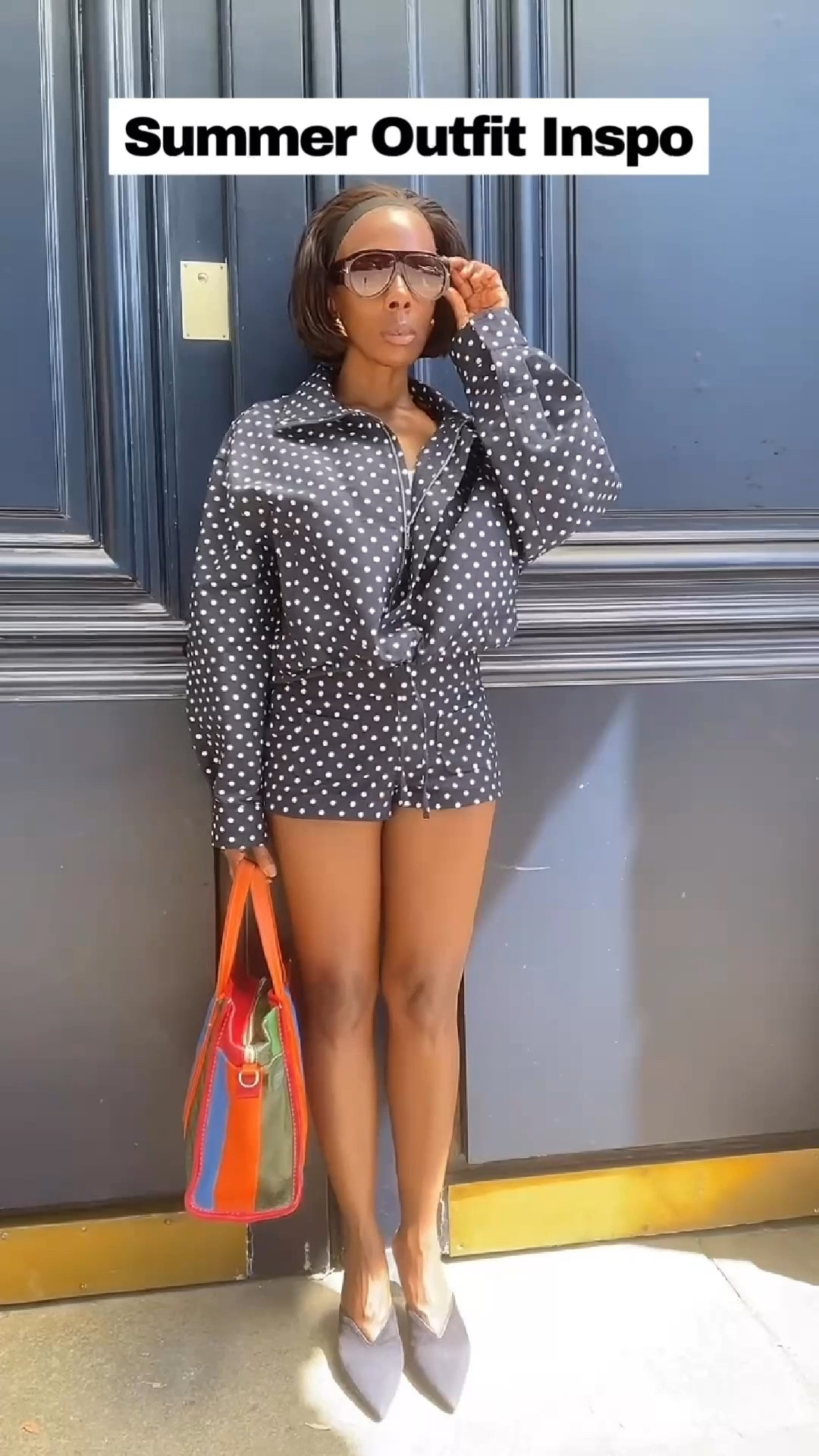 This polka dots short set might be my favorite summer outfit yet ✨  

Polka dots are trending everywhere this season, and I styled this look with Amazon Tom Ford dupes, a vintage Balenciaga bag you can still shop, and Prada blue suede mules ( from an old collection that are out of stock). 💙

Shop the full look now on LTK 🛒

#SummerOutfits #PolkaDots #LTKStyleTip

#LTKootd #LTKgrwm #LTKSeasonal