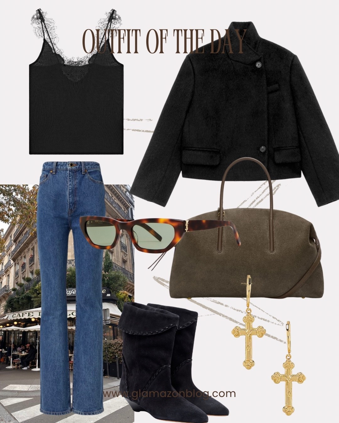 Spring outfit, arket jacket, will jacket, Khaite jeans, demellier bag, suede boots, Isabel marant boots 

#LTKstyletip #LTKeurope #LTKbag