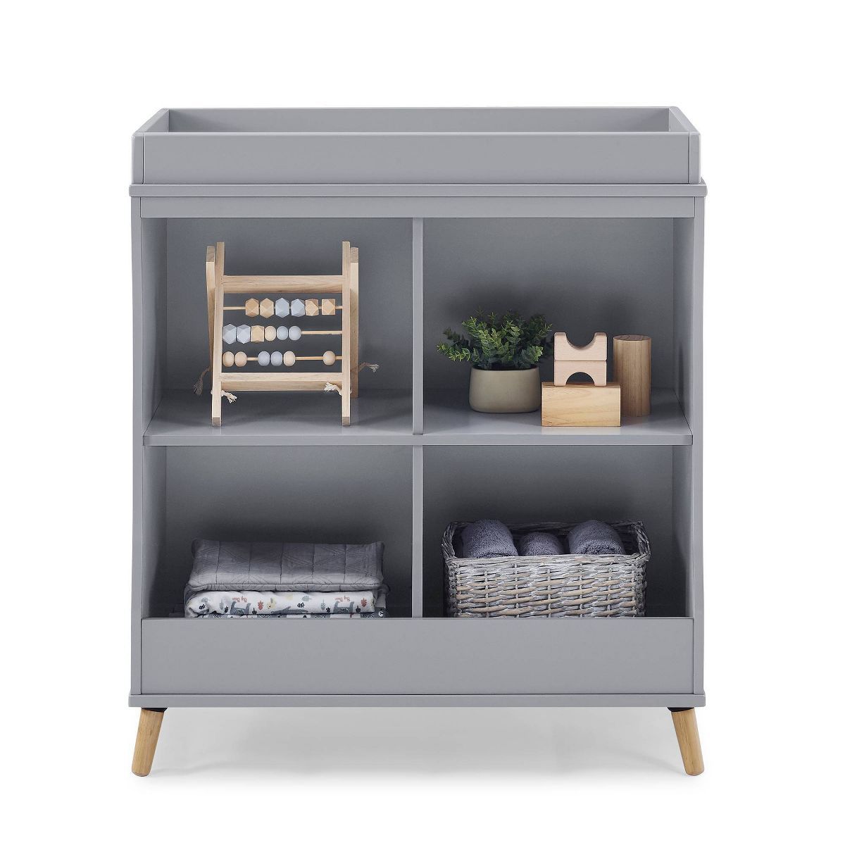 Delta Children Jordan Convertible Changing Table and Bookcase | Target