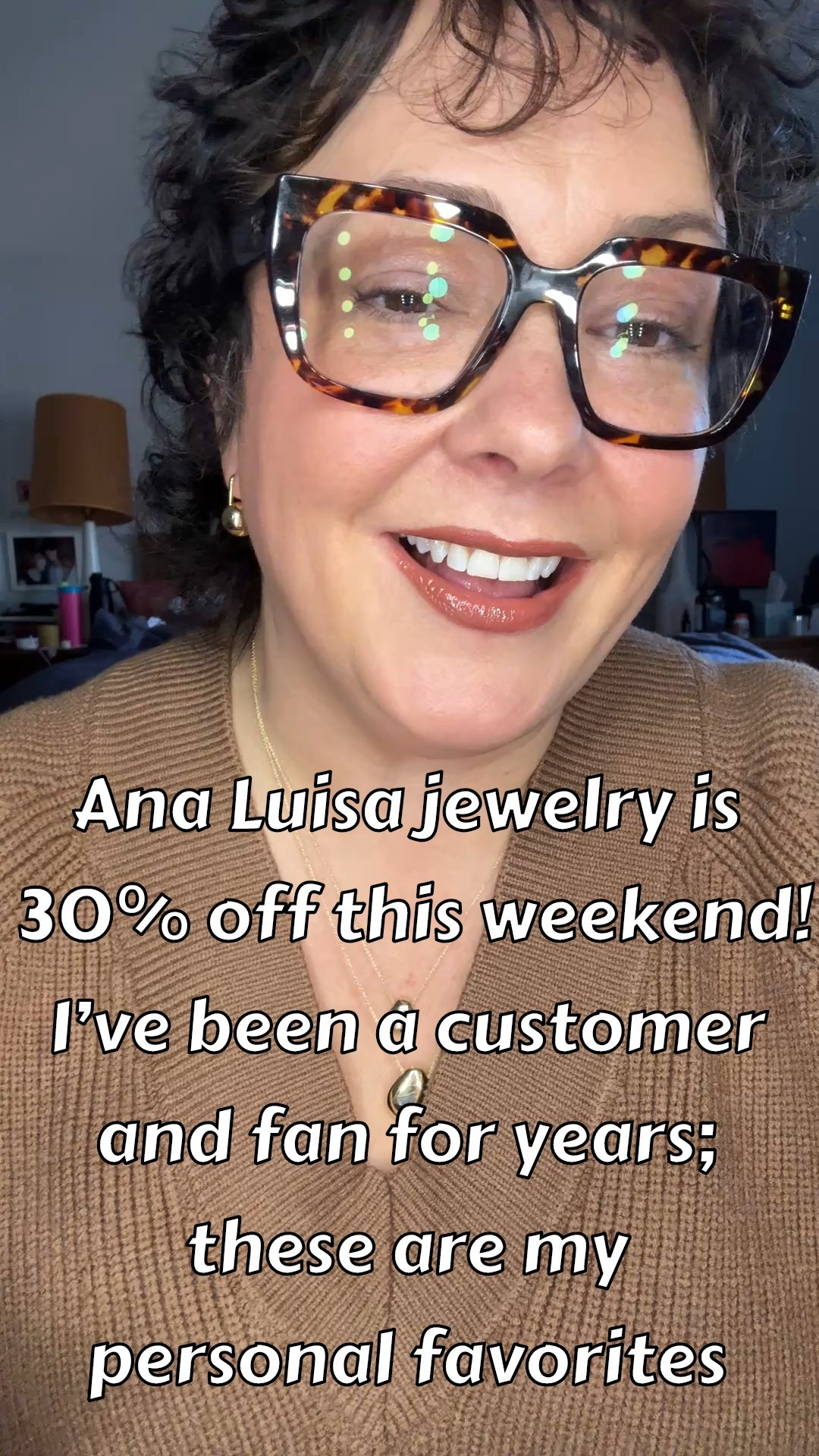 #AnaLuisa jewelry is tarnish proof waterproof sweat proof with a 2 year warranty. 30% off this weekend and free gift with orders $130+ offering fine jewelry and high quality 14k gold or rhodium over brass I have found looks beautiful years after purchase. Sharing my personal favorites as an #AnaLuisaAmbassador #BestDeal 

#LTKFindsUnder50 #LTKCyberWeek #LTKSaleAlert