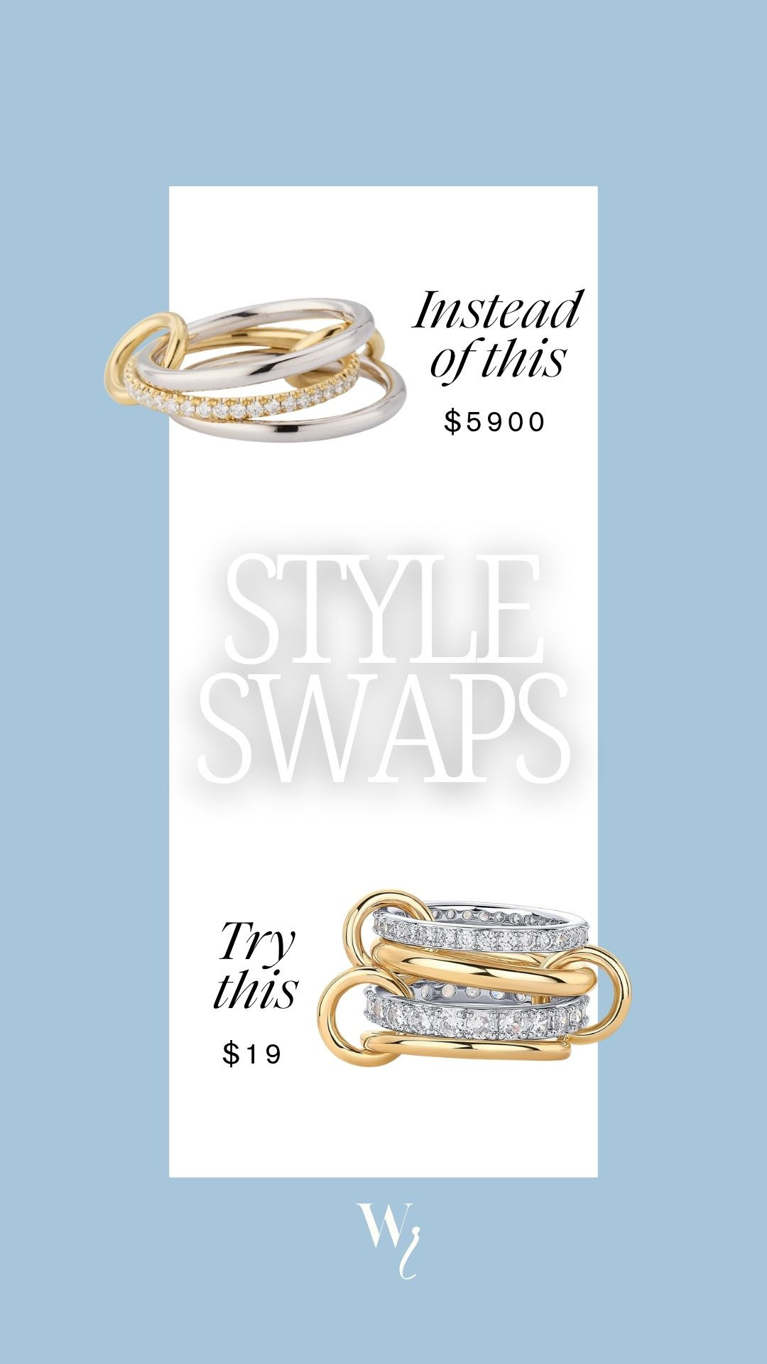 Jewelry swaps, get the look for less. 

 

#LTKootd