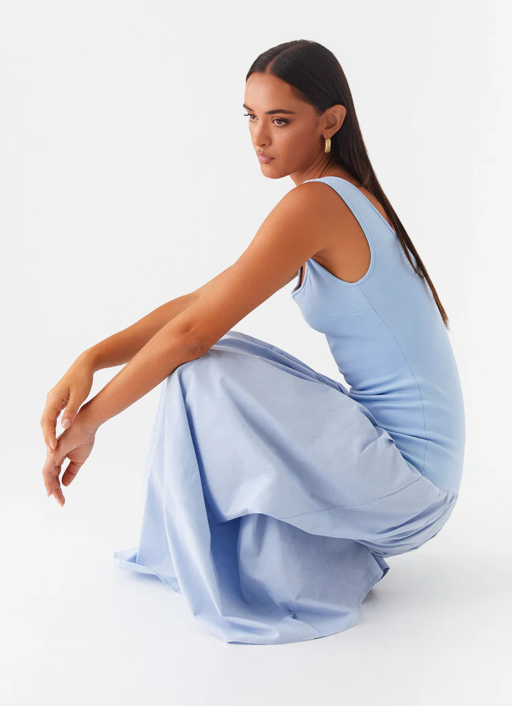 Jaxon Maxi Dress - Blue | Peppermayo (Global)