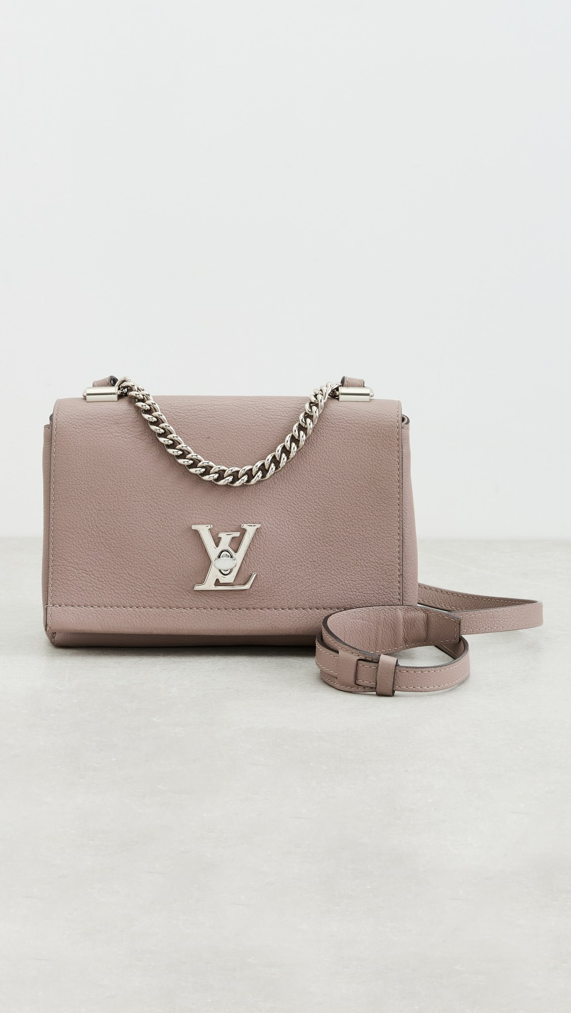 Louis Vuitton Leather Lock Me II BV Shoulder Bag | Shopbop