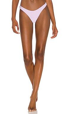 Seafolly Essentials High Cut Pant Bikini Bottom in Lilac from Revolve.com | Revolve Clothing (Global)