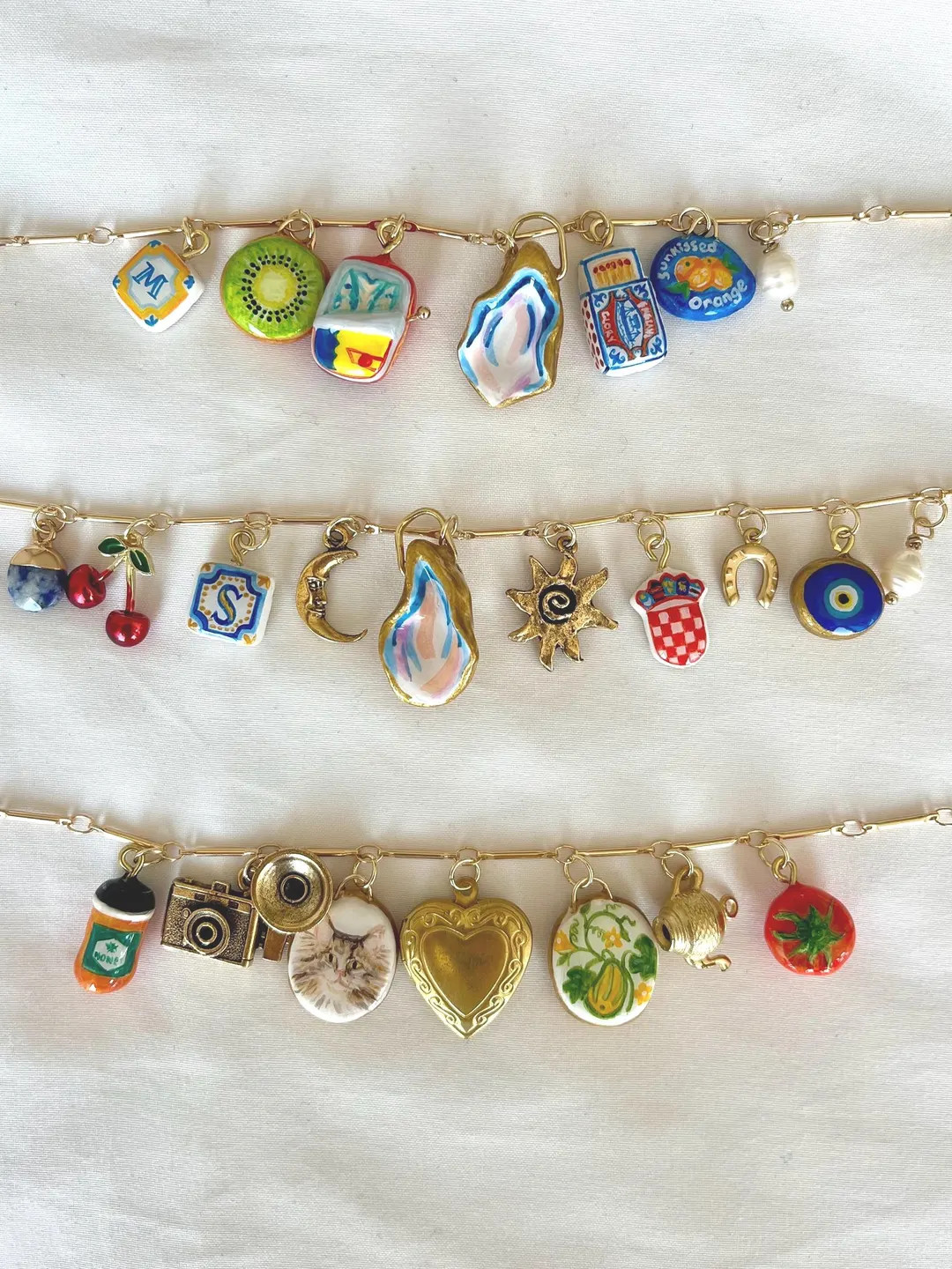 Custom Charm Necklace - Personalized Charm Necklace - Build Your Own Charm Necklace - Made For Yo... | Etsy (US)